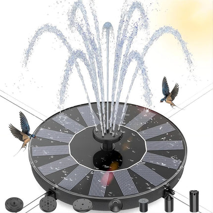 Solar Water Fountain — Garden & Green Living