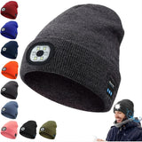 3-in-1 Function Bluetooth Beanie with Light