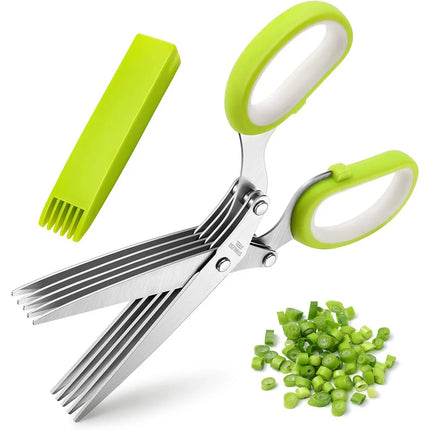 Herb Vegetable Kitchen Scissors stainless steel blades for precise cutting