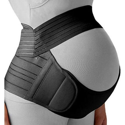 Pregnant belly band providing abdominal support for expectant mothers during pregnancy