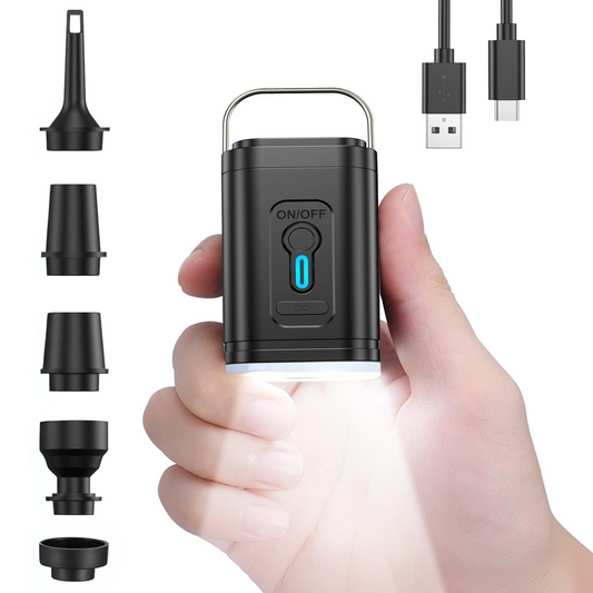 USA-CALI Electric Pocket Air Pump compact portable design front view