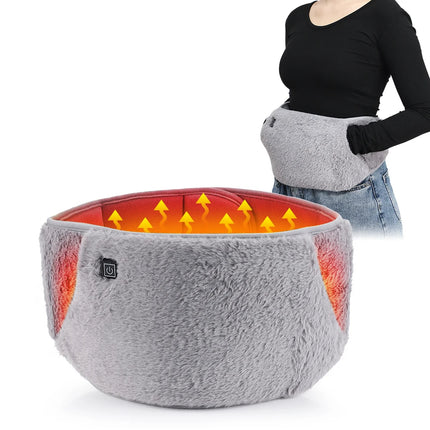 Electric Heating Waist Belt front view for lower back pain relief