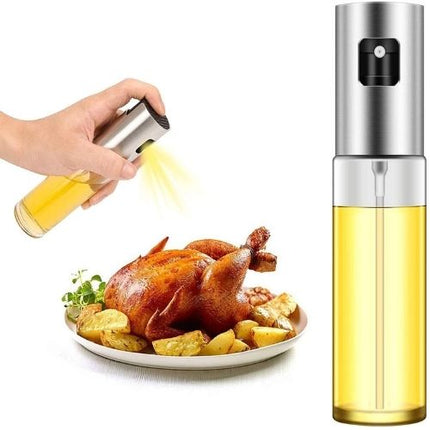 Cooking Oil Sprayer Bottle for kitchen use - refillable misting spray bottle for oils
