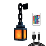 Pixelated Lantern Night Light – Rechargeable RGB Lamp for Gamers