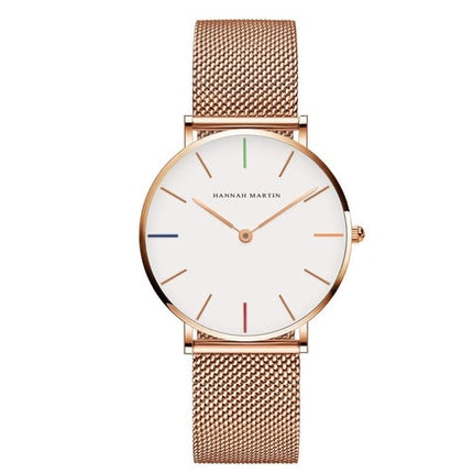 Hannah Martin Watch front view showcasing elegant dial and classic design