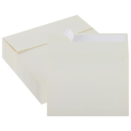 Amazon.com : OBMMIRAO 5x7 / A7 Envelopes Self Seal – 50 Pack Biege Greeting Card &amp; Invitation Envelopes, 120gsm Premium Colored Paper for Wedding Invitation, Christmas Party, Baby Shower : Office Products