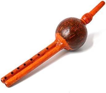 Handmade Pungi Musical Instrument Wooden Snake Been Charmer Played By Sapera- Pack Of 1 (Length - 16 Inches Approx.)