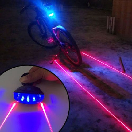 SourcetoHome Bicycle Laser Tail Light - supplement facts label