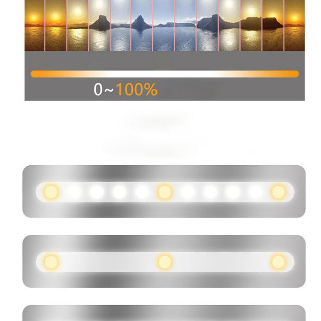 SourcetoHome LED Car Makeup Mirror - supplement facts label