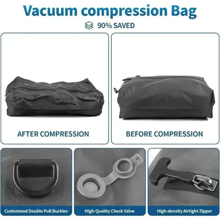 17L Vacuum Compression Bag with Air Pump - photo 2