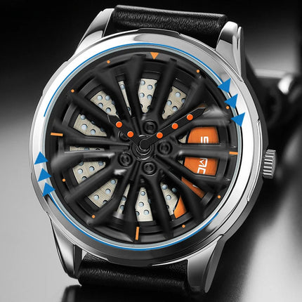 Rim Watch side profile highlighting slim case and quality craftsmanship