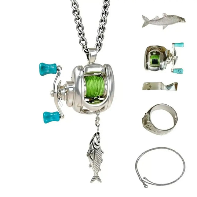 Fishing Reel Pendant - photo 2