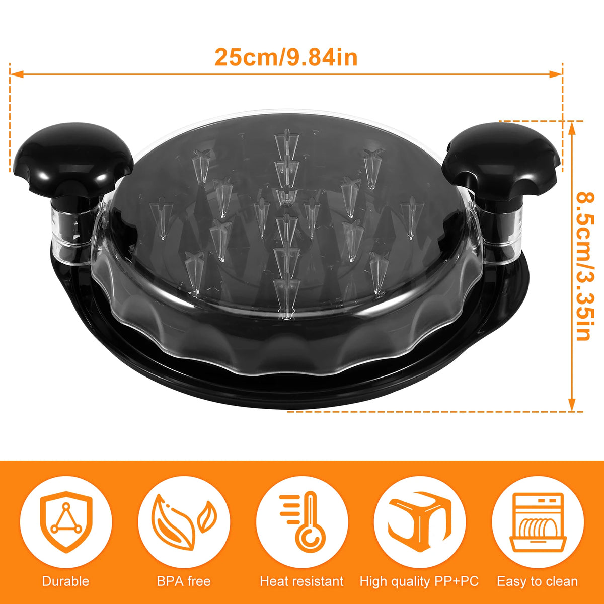 SourcetoHome Chicken Meat Shredder - supplement facts label