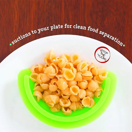 Silicone plate separator shown between stacked ceramic plates for scratch prevention