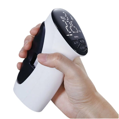 Dynamometer Hand Grip Strengthener side profile showing ergonomic handle design