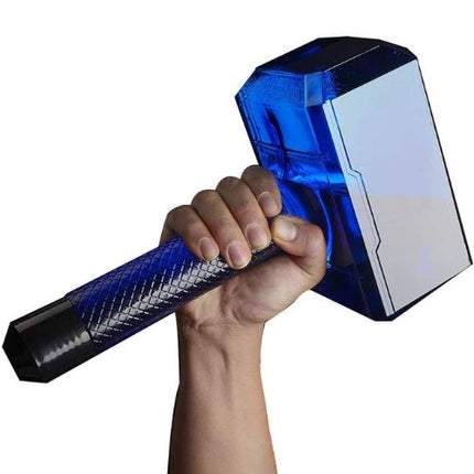 Thor Hammer Water Bottle side profile showing Mjolnir handle design