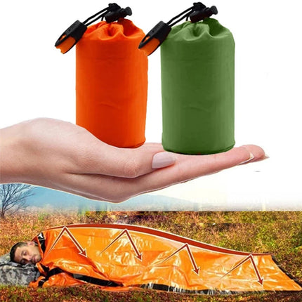 SourcetoHome Emergency Sleeping Bag - supplement facts label