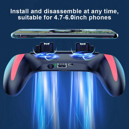 H10 Gamepad for Phones side profile highlighting ergonomic grip