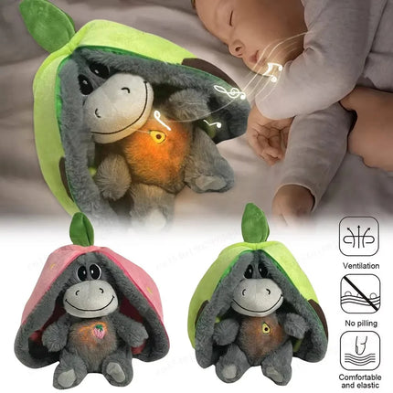 Strawberry Donkey Breathing Plush Doll - photo 2