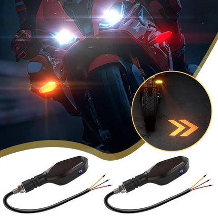 Motorcycle Road Projection Turn Signal Lights - photo 2