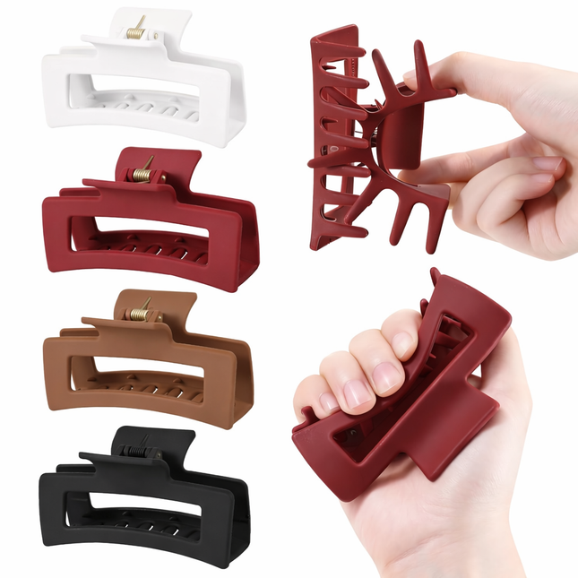 Silicone Soft Non-Breaking Claw Clip - photo 2