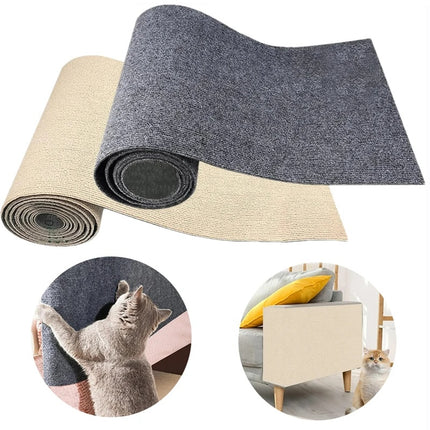 USA CALI Cat Anti Scratch Mat shown on sofa corner protecting upholstery