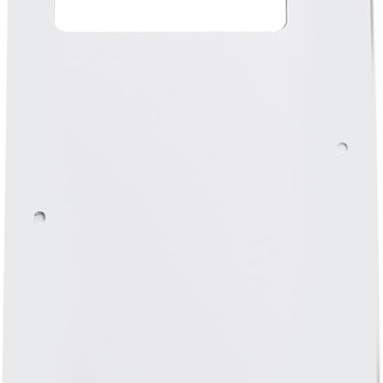 6 Holes Guitar Back Plate Cavity Cover Pickguard for Fender Standard Stratocaster Strat ST Modern Style Electric Guitar,White 3ply