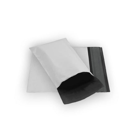10 12 x 16 White Large Poly Mailer Size #5 Self Sealing Envelopes Plastic Shipping Mailing Bags 12x16 1.7 mil