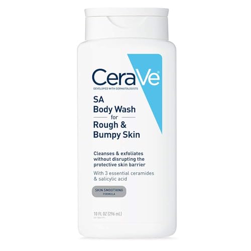 Body Wash with Salicylic Acid, Fragrance Free Body Wash to Exfoliate Rough