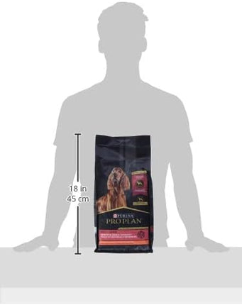 Purina Pro Plan Sensitive Skin and Stomach Dog Food With Probiotics for Dogs, Salmon & Rice Formula - 5 lb. Bag