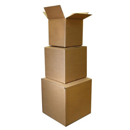 8"x6"x4" Corrugated Cardboard Boxes 100-Pack