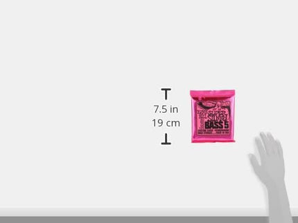 Ernie Ball 5-String Super Slinky Nickel Wound Bass Guitar Strings, 40-125 Gauge (P02824)