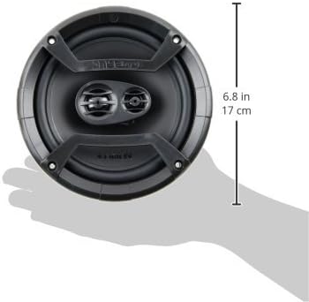 ORION Cobalt Series CB653 6.5” 3-Way Coaxial Car Speakers, 240W, 4 Ohms, Full Range, Enhanced Bass, Polypropylene Cone & Butyl Rubber Surround, Easy Install (Pair)