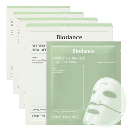 Mascarilla facial hidrogel de bio-colágeno de hidratación profunda para uso nocturno, minimiza poros, reafirma y mejora la elasticidad, cuidado de la piel coreano, regalos de autocuidado para mujeres | 1.19oz(34g) x 16ea