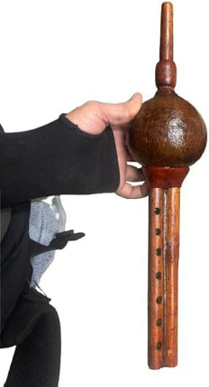 Handmade Pungi Musical Instrument Wooden Snake Been Charmer Played By Sapera- Pack Of 1 (Length - 16 Inches Approx.)