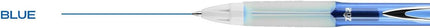 uniball 207 Fashion Retractable Gel Pen, Medium Point (0.7mm), Blue Ink, 6 Pens