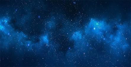 48 x 24 in Starry Aquarium Background with EVA Tape