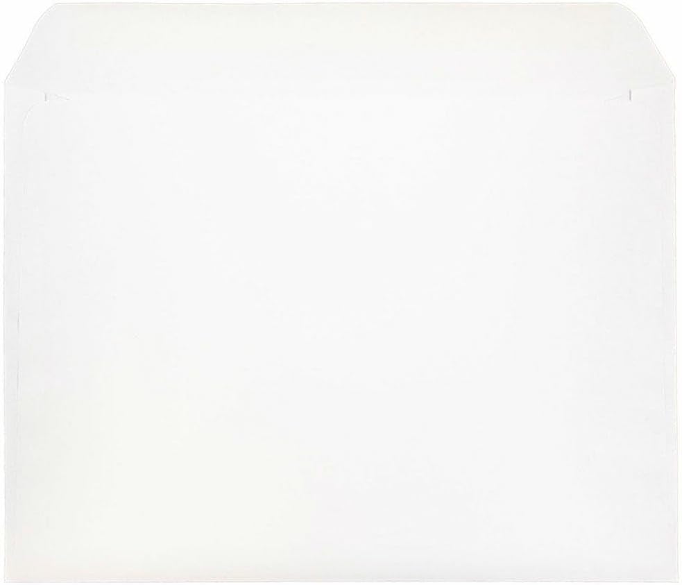 9 x 12 Booklet Envelopes | Bright White | 28 lb. Text | 50 Qty - photo 2