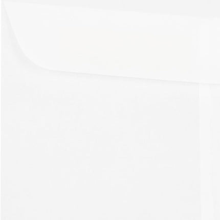 9 x 12 Open End Catalog Translucent Vellum Envelopes - Clear - 25/Pack