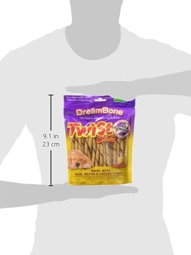 Twist Sticks, Made With Real Bacon And Cheese Flavor, Rawhide-Free Chews For Dogs, 50 Count - photo 4