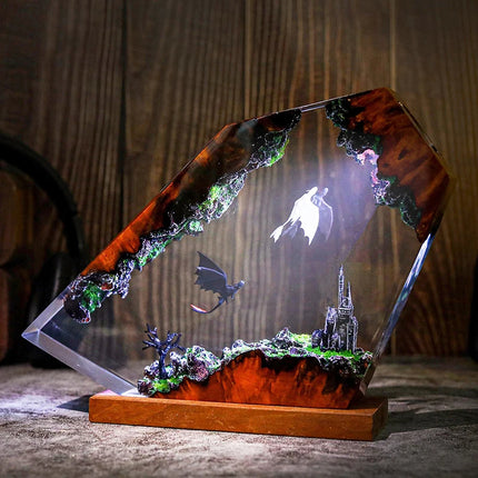 Dragon Resin Table Light - photo 3