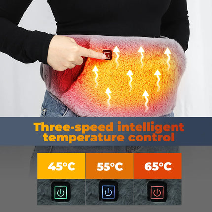 Electric Heating Waist Belt heat therapy zones for lumbar support