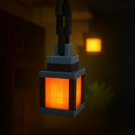 Pixelated Lantern Night Light - photo 3