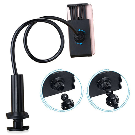 Tablet Holder Clip Stand compatible with iPad and Android tablets