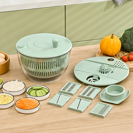 7-Piece Multifunction Salad Spinner Set - photo 3