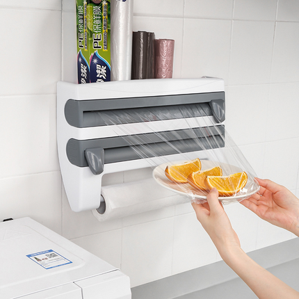6-IN-1 Wall Mount Film Cutter close-up of multiple cutting blades