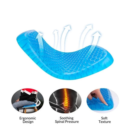 Elastic Gel Cushion top view displaying full cushion surface and gel texture