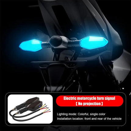Motorcycle Road Projection Turn Signal Lights - photo 3