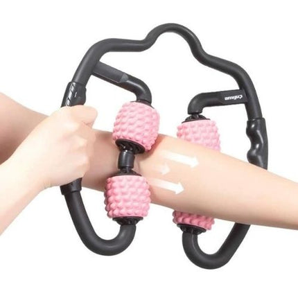 Massage Roller U Shape close-up view showing U-shaped contour and texture