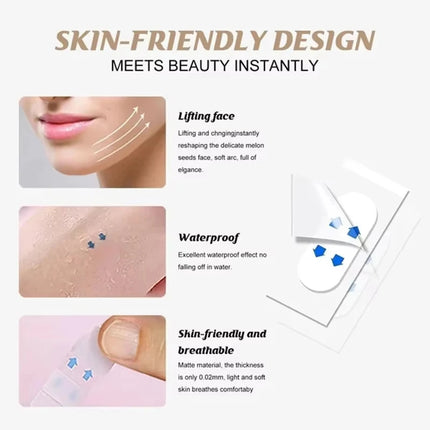 Invisible Face Lift Stickers - photo 3